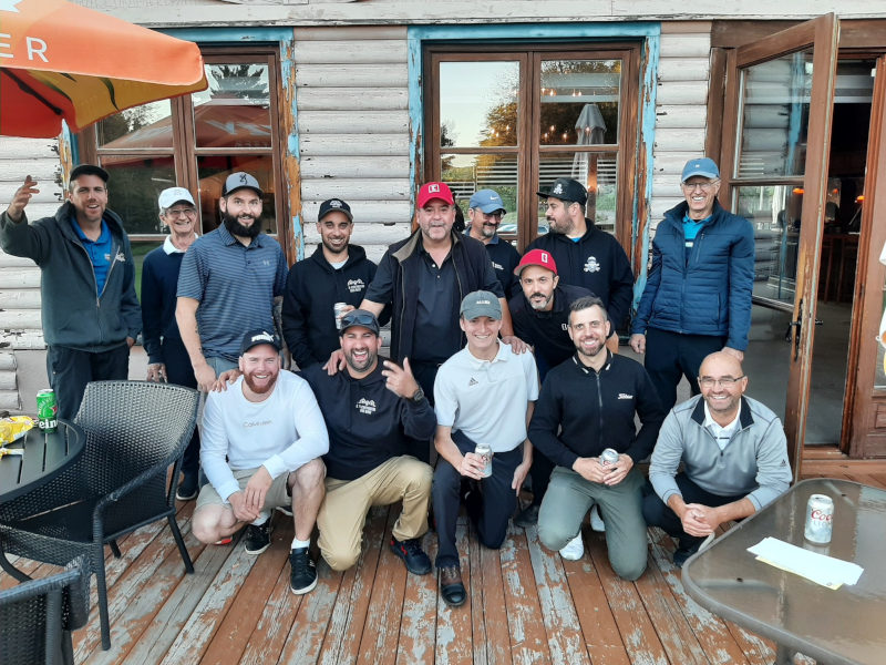 Première édition du tournoi de golf Les légendes d'automne
